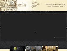 Tablet Screenshot of grandheykel.com
